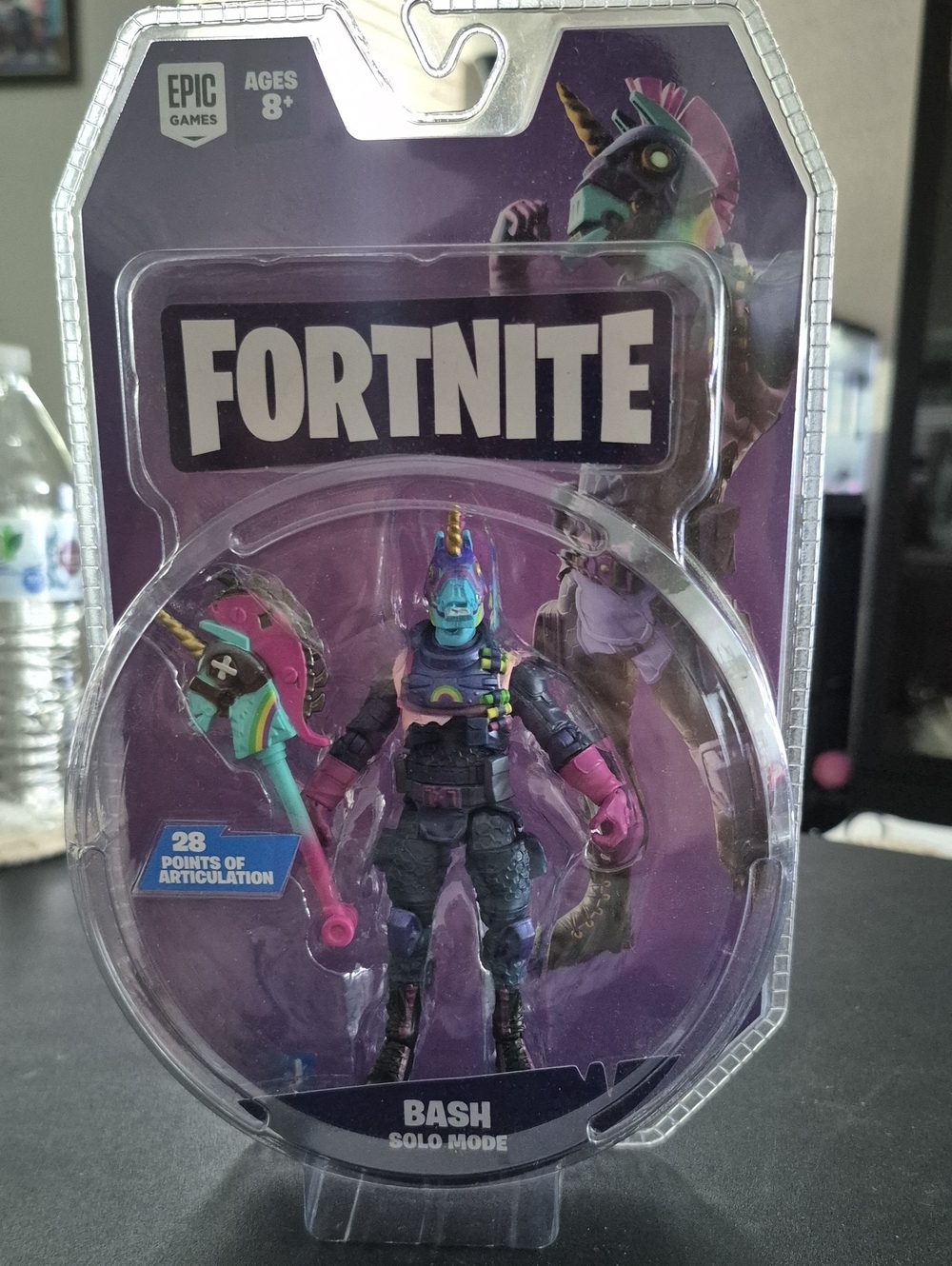 Fortnite Bash Action Figure – Purple & Pink